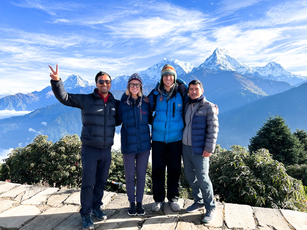 Trekking group