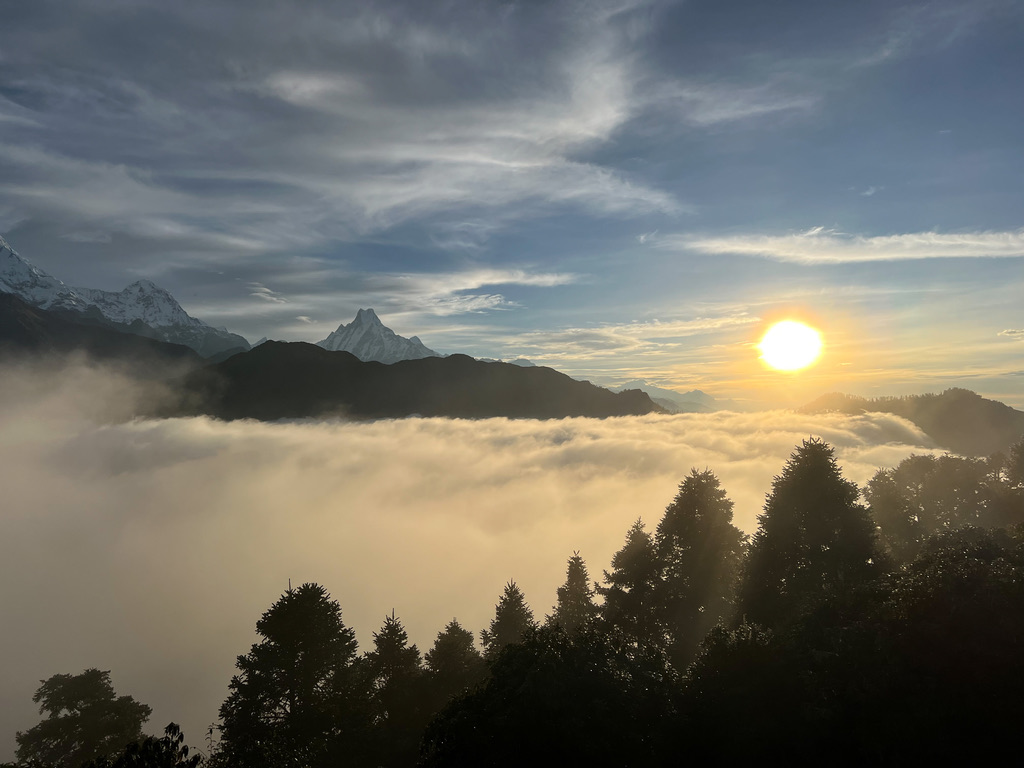 Sunrise at Poon Hill