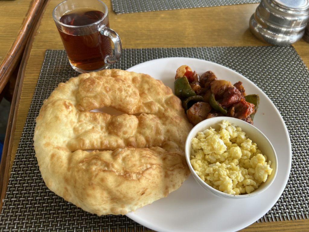 breakfast in Nepal