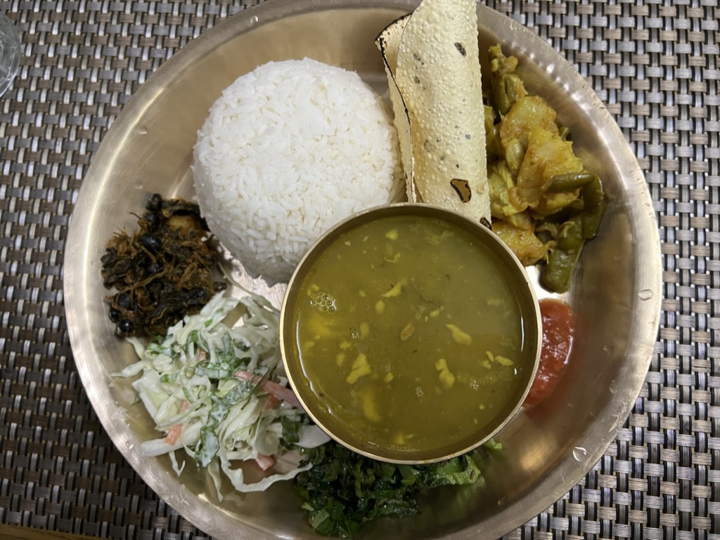 Dal Bhat meal